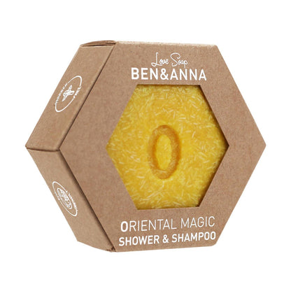 Love Soap Oriental Magic Shower & Shampoo 60g - Ben & Anna - Shampoo - Eco Natural Products