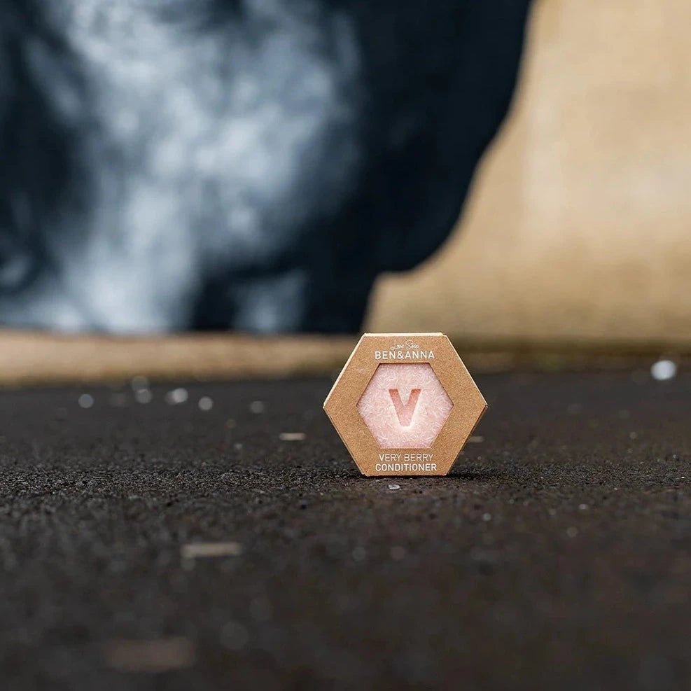 Love Soap Very Berry Hair Conditioner 60g - Ben & Anna - Conditioner - Eco Natural Products