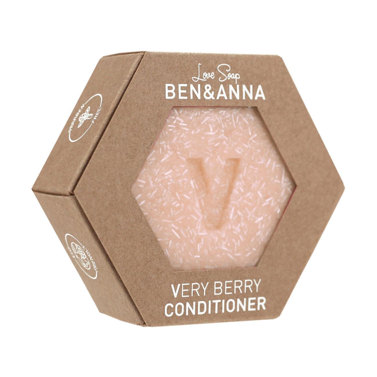 Love Soap Very Berry Hair Conditioner 60g - Ben & Anna - Conditioner - Ben & Anna