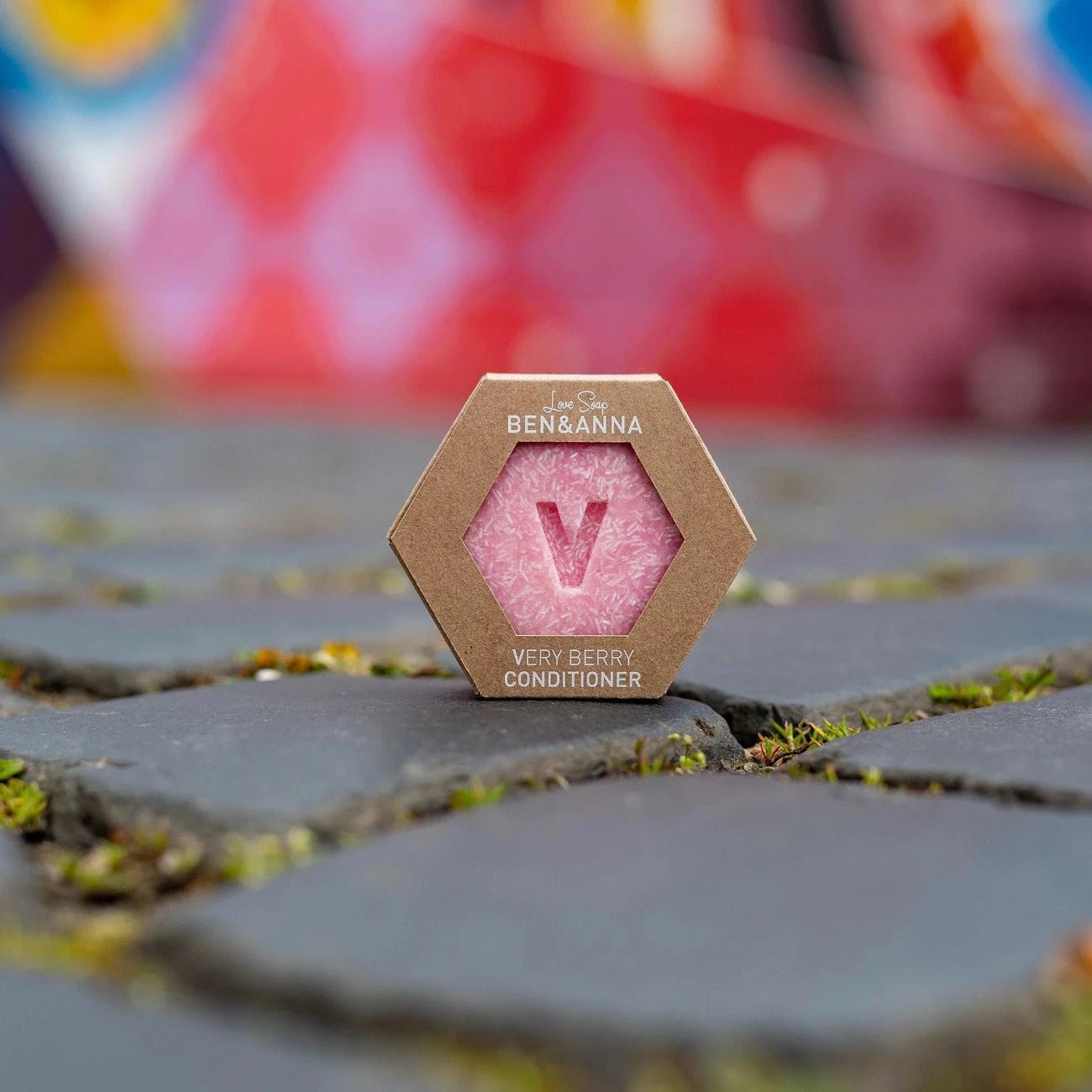 Love Soap Very Berry Hair Conditioner 60g - Ben & Anna - Conditioner - Eco Natural Products