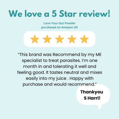 Love Your Gut Diatomaceous Earth Powder 100g - Supercharge Your Gut - Food Supplement - Eco Natural Products