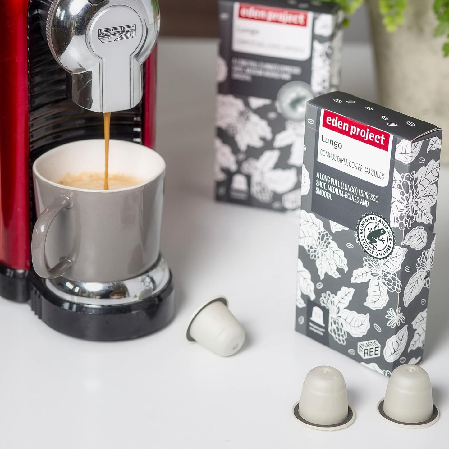 Lungo Coffee Capsules x 10 - Eden Project - Coffee - Eco Natural Products