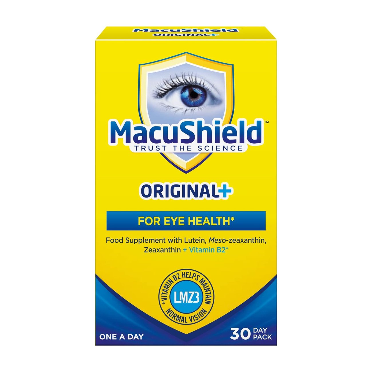 Macula Eye Support Original Formula 30 Capsules - Macushield - Food Supplement - Eco Natural Products