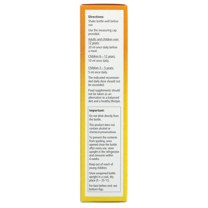 Magnesium Liquid Mineral Supplement 250ml - Floradix - Food Supplement - Eco Natural Products