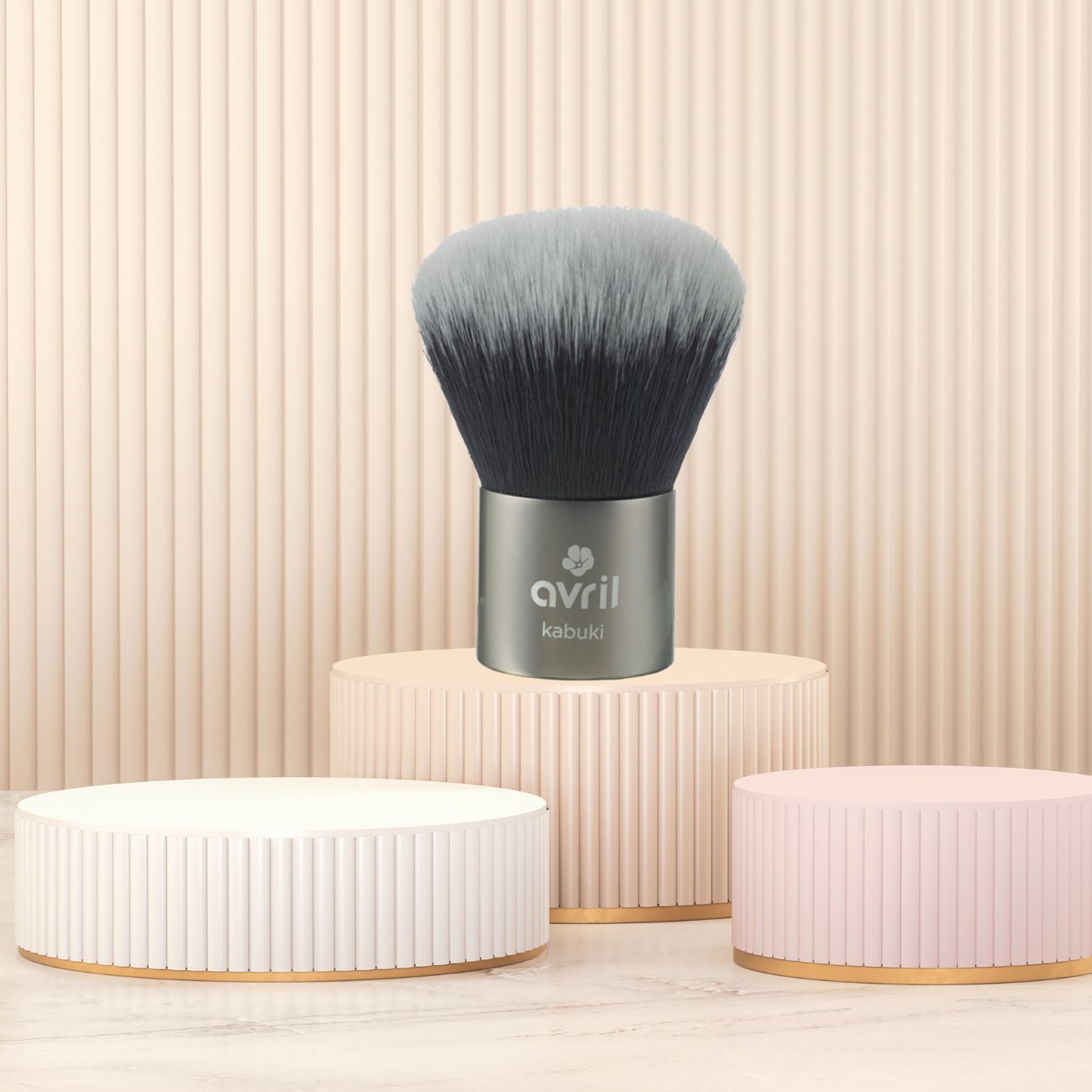 Make Up Brush Pro Kabuki No. 27 for Powder Application - Eco Natural Products - Avril - Make Up Brush