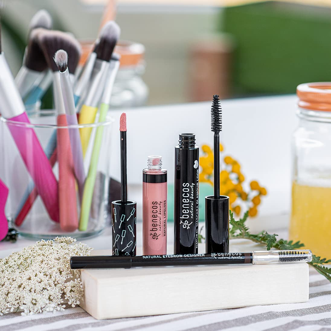 Make Up Mascara Glamour Look Ultimate Black 8g - Benecos - Mascara - Eco Natural Products