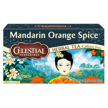 Mandarin Orange Spice Herbal Tea 20 Bags - Celestial Seasonings - Herbal Tea - Eco Natural Products