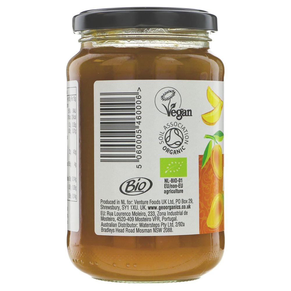 Mango Chutney Condiment 370g - Eco Natural Products - Geo Organics - Condiment