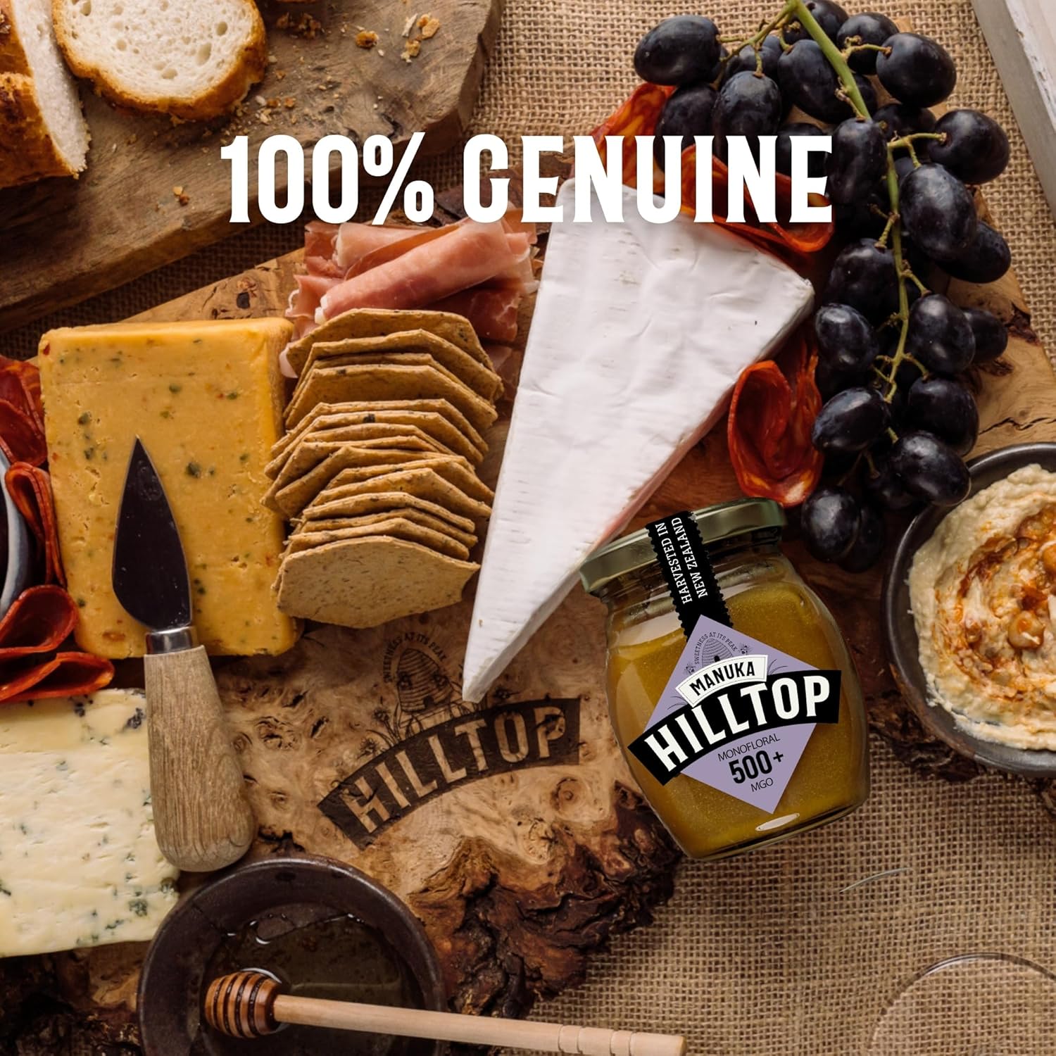 Manuka Honey 500+ MGO 225g - Hilltop Honey - Honey - Eco Natural Products