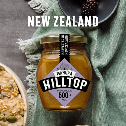 Manuka Honey 500+ MGO 225g - Hilltop Honey - Honey - Eco Natural Products