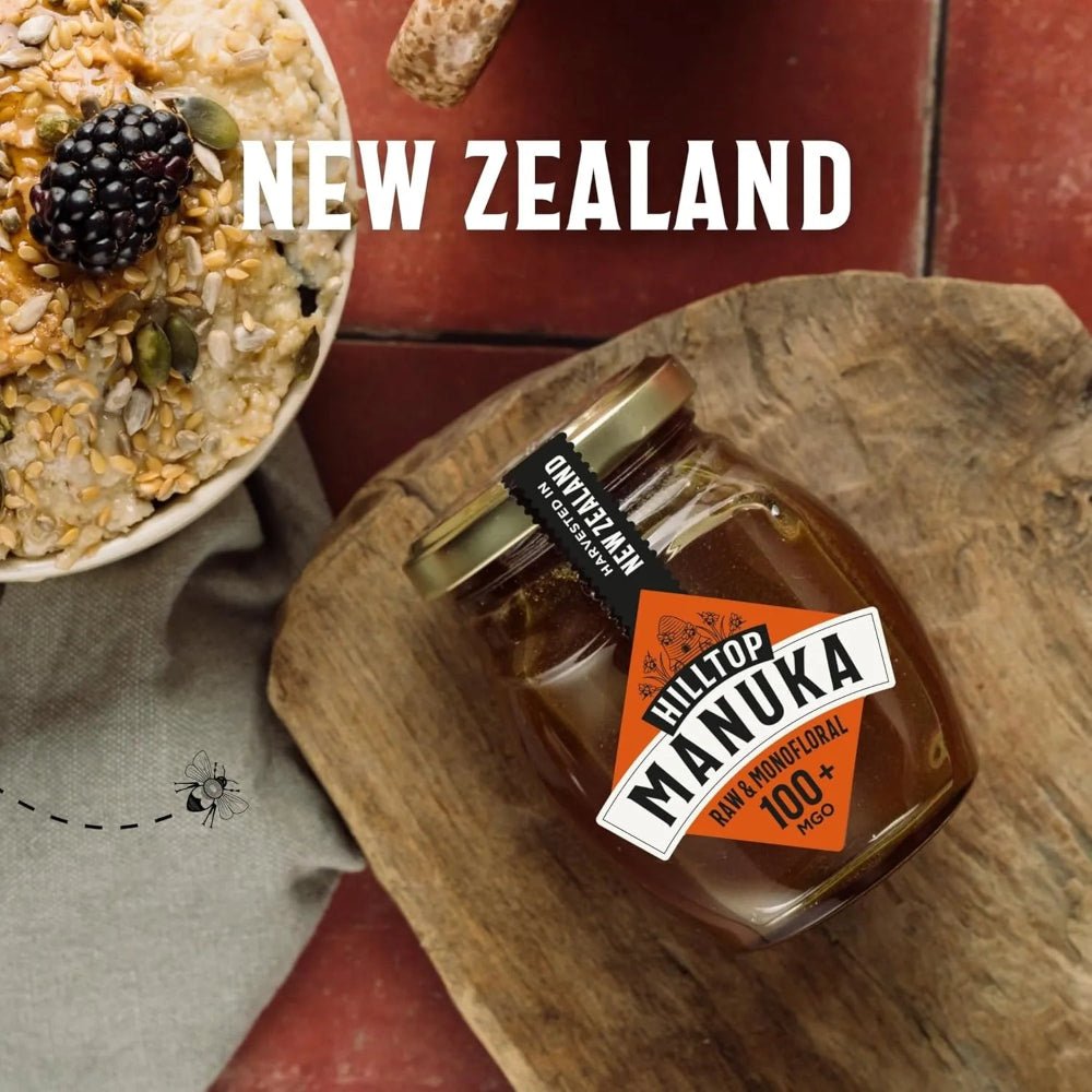 Manuka Honey MGO 100+ 225g - Hilltop Honey - Honey - Hilltop Honey