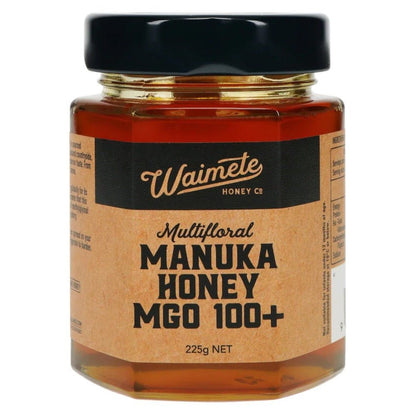 Manuka Honey MGO 100+ Multifloral 250g - Waimete Honey - Honey - Eco Natural Products
