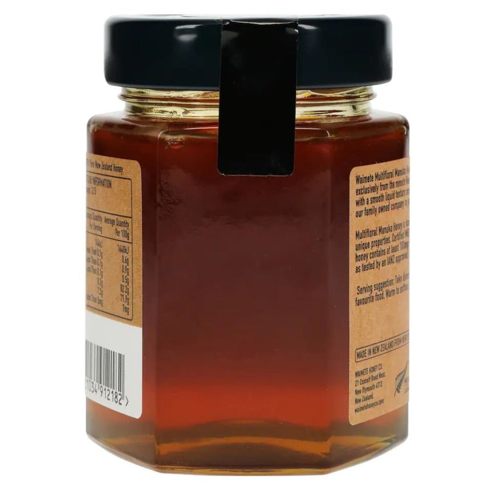 Manuka Honey MGO 100+ Multifloral 250g - Waimete Honey - Honey - Eco Natural Products