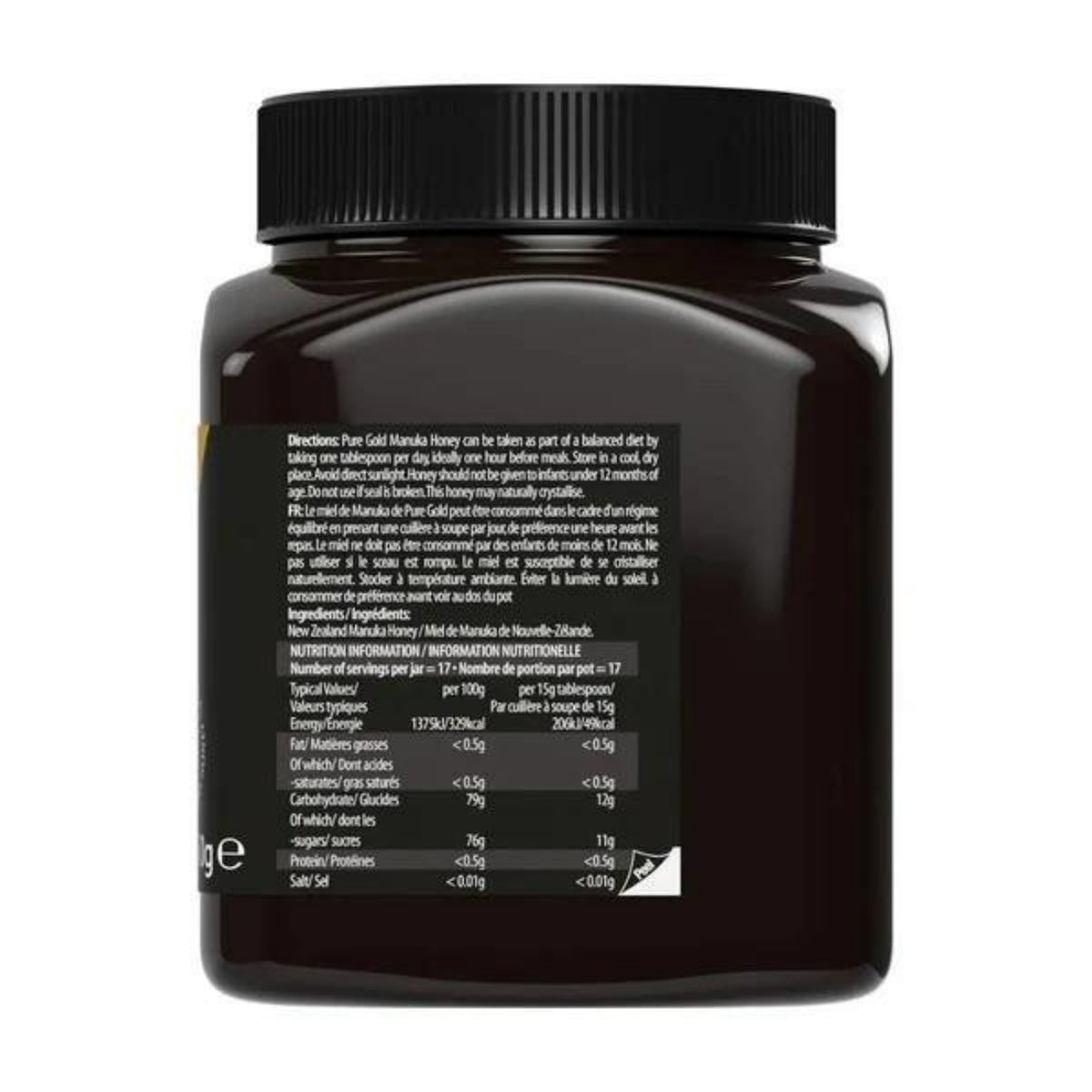 Manuka Honey Premium Select 300MGO 250g BBE 14.04.2026 - Pure Gold - Pure Gold
