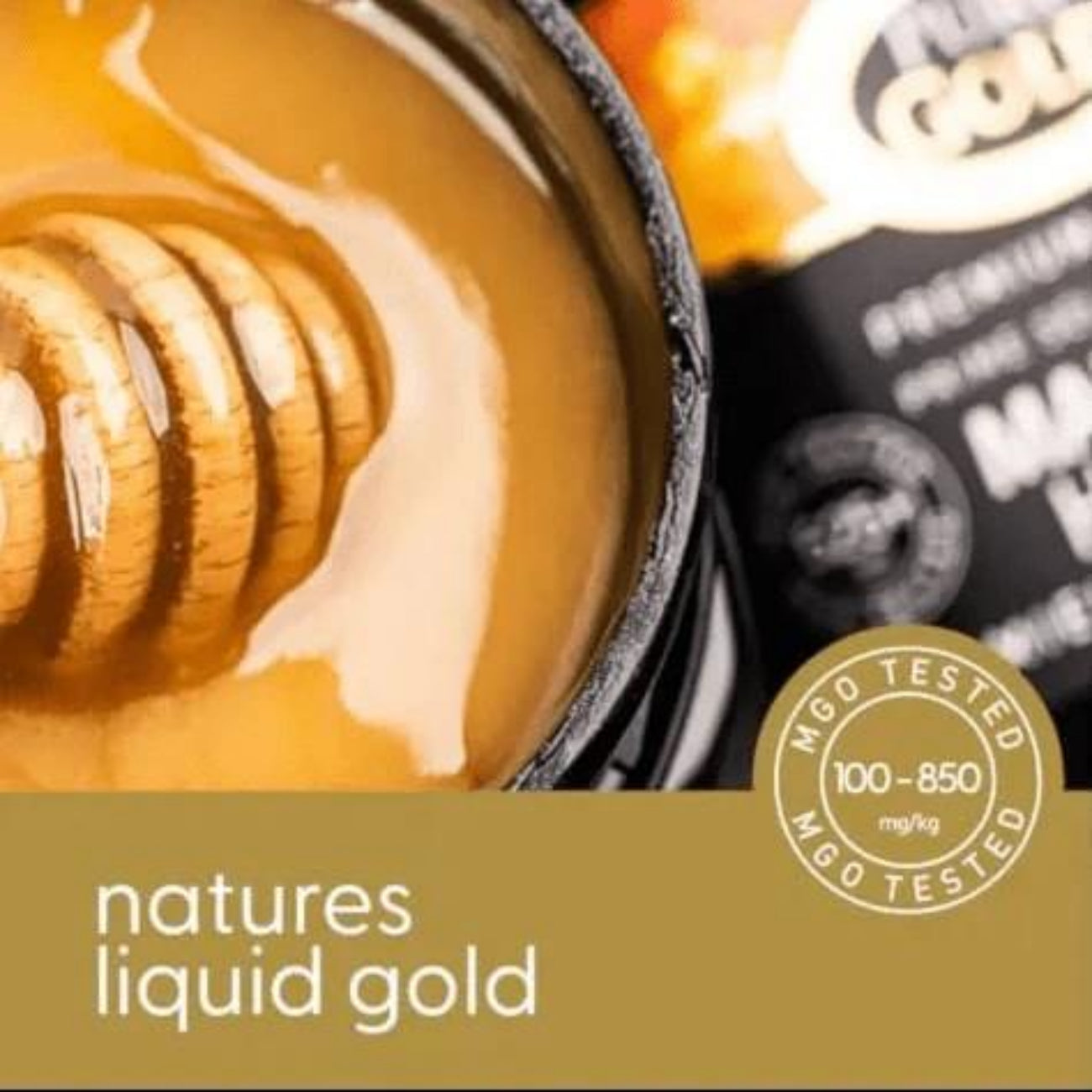 Manuka Honey Premium Select 300MGO 250g BBE 14.04.2026 - Pure Gold - Pure Gold