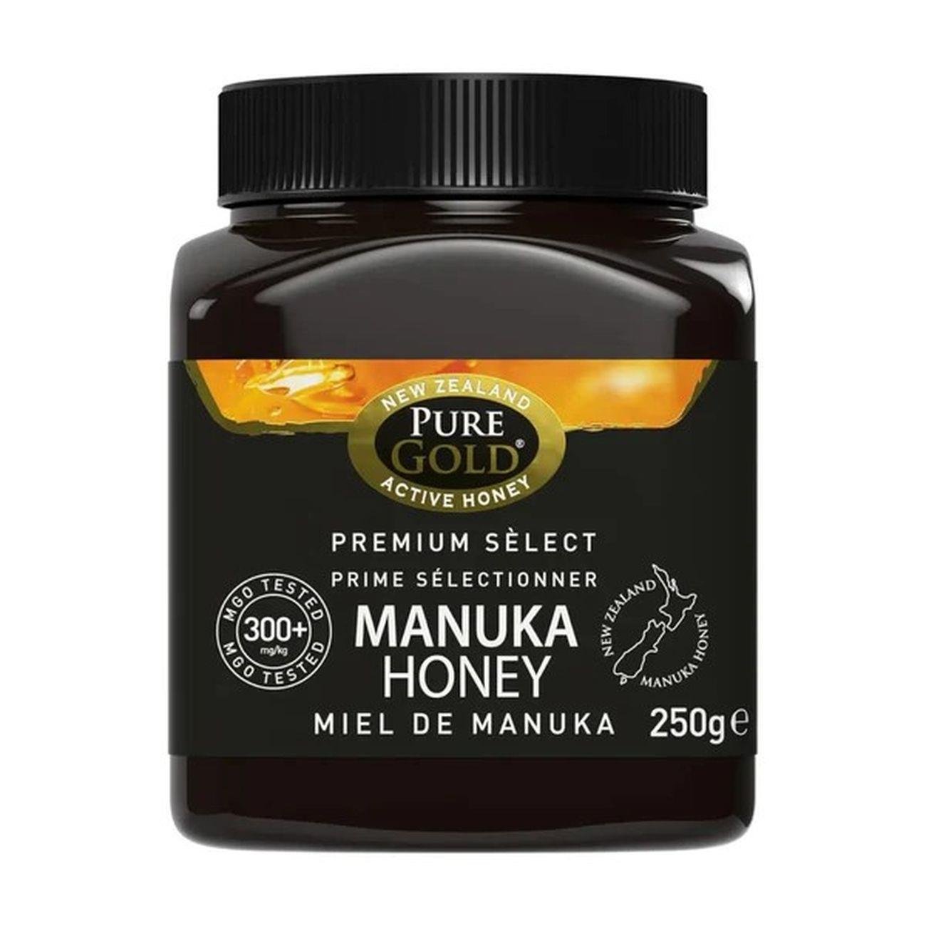 Manuka Honey Premium Select 300MGO 250g BBE 14.04.2026 - Pure Gold - Pure Gold