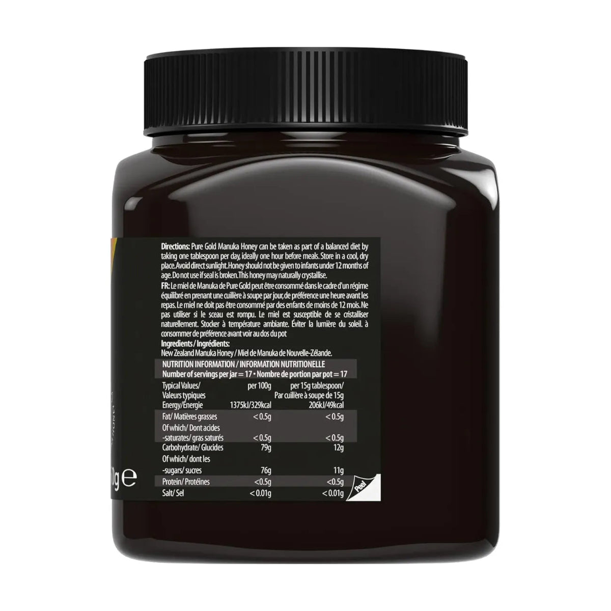 Manuka Honey Premium Select 300MGO 250g - Pure Gold - Honey - Pure Gold