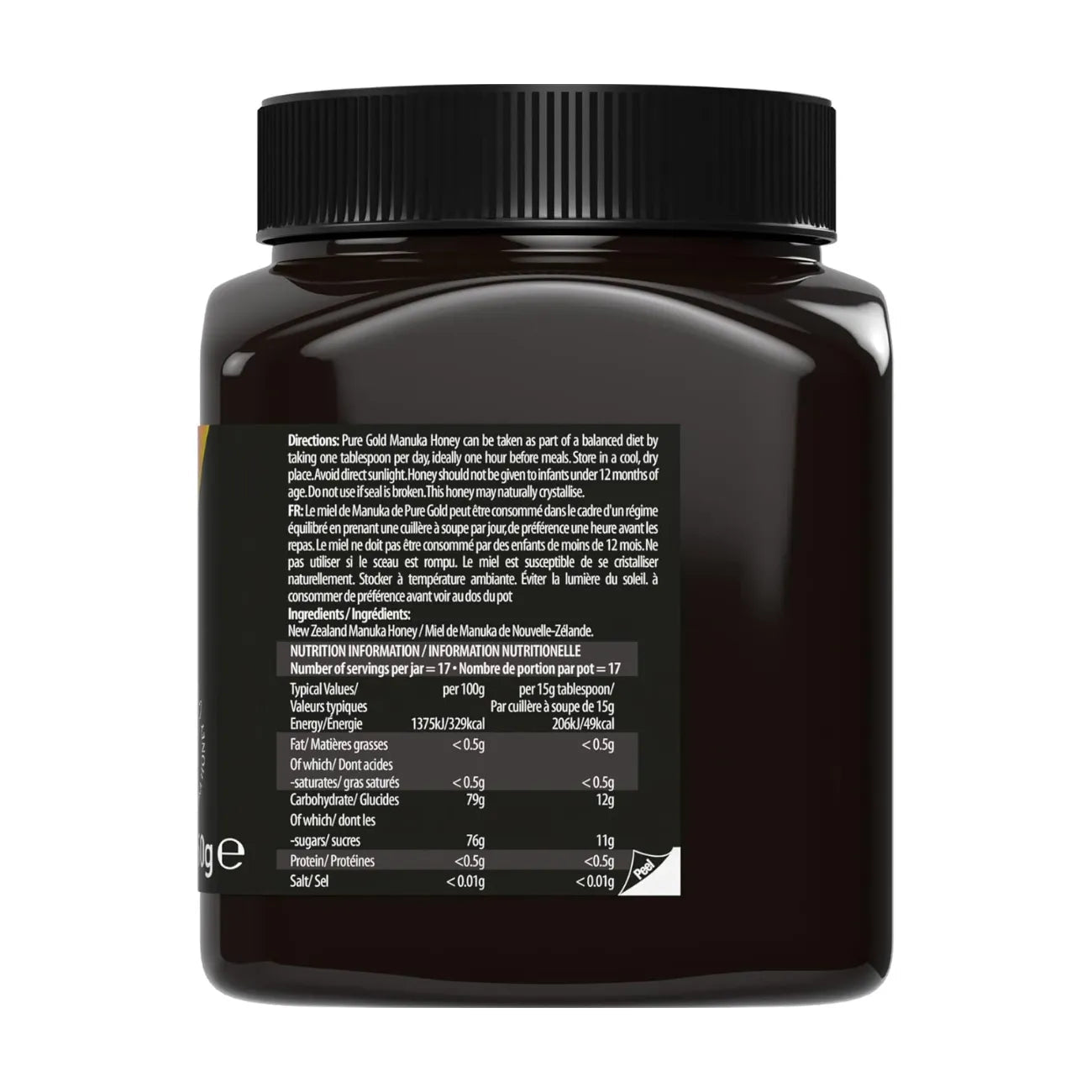 Manuka Honey Premium Select 300MGO 250g - Pure Gold - Honey - Pure Gold