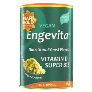 Super Yeast Flakes Vit D & B12 Engevita 100g