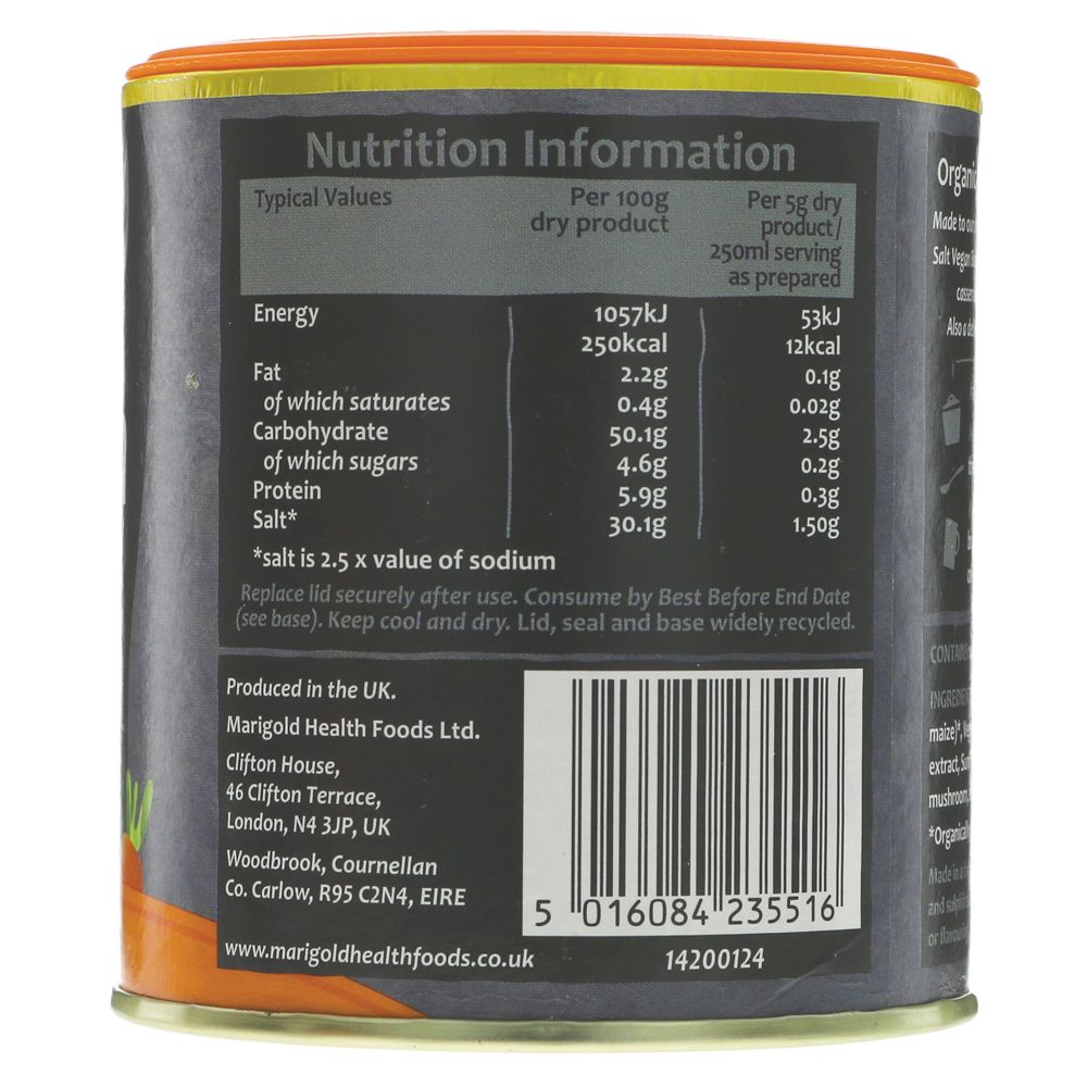 Organic Reduced Salt Bouillon 140g