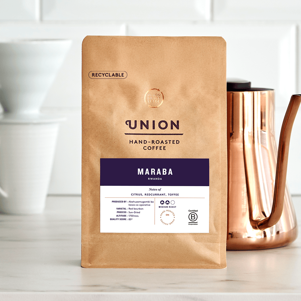 Maraba Rwanda Wholebean Coffee 200g
