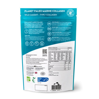 Marine Collagen Powder 225g - Planet Paleo - Food Supplement - Eco Natural Products