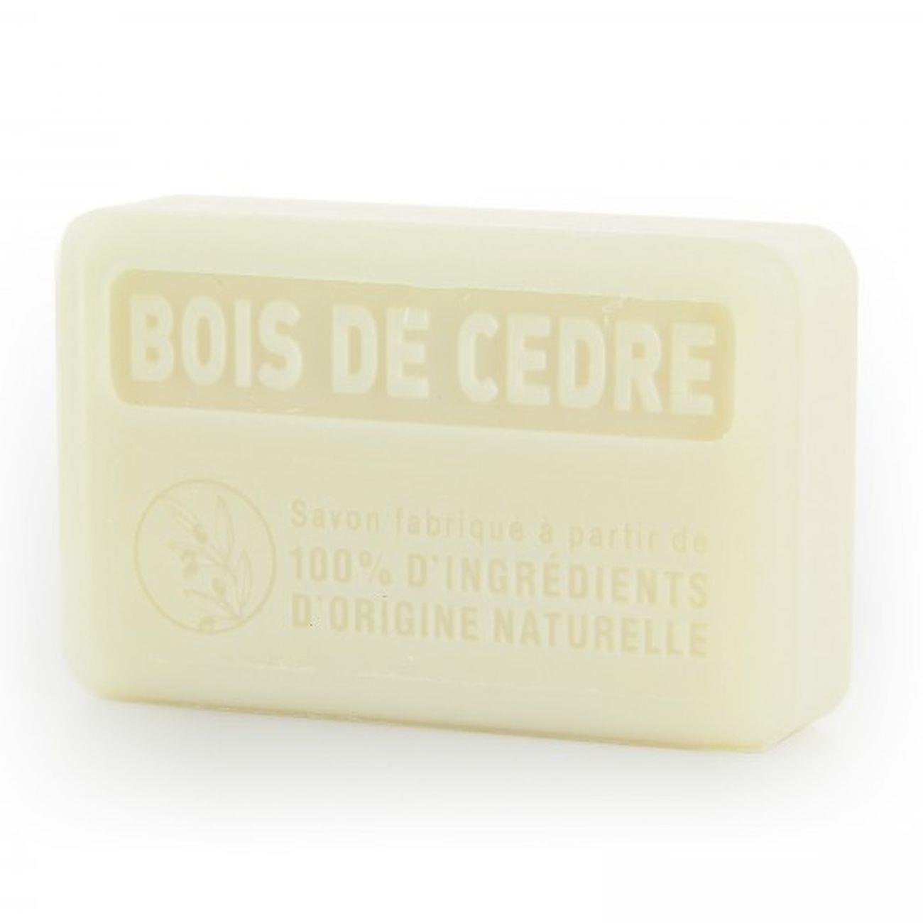 Marseille Soap 100% Natural Bois de Cedre (Cedar Wood) 125g - FouFour - Savon de Marseille - Bar Soap - Eco Natural Products