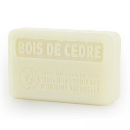 Marseille Soap 100% Natural Bois de Cedre (Cedar Wood) 125g - FouFour - Savon de Marseille - Bar Soap - Eco Natural Products