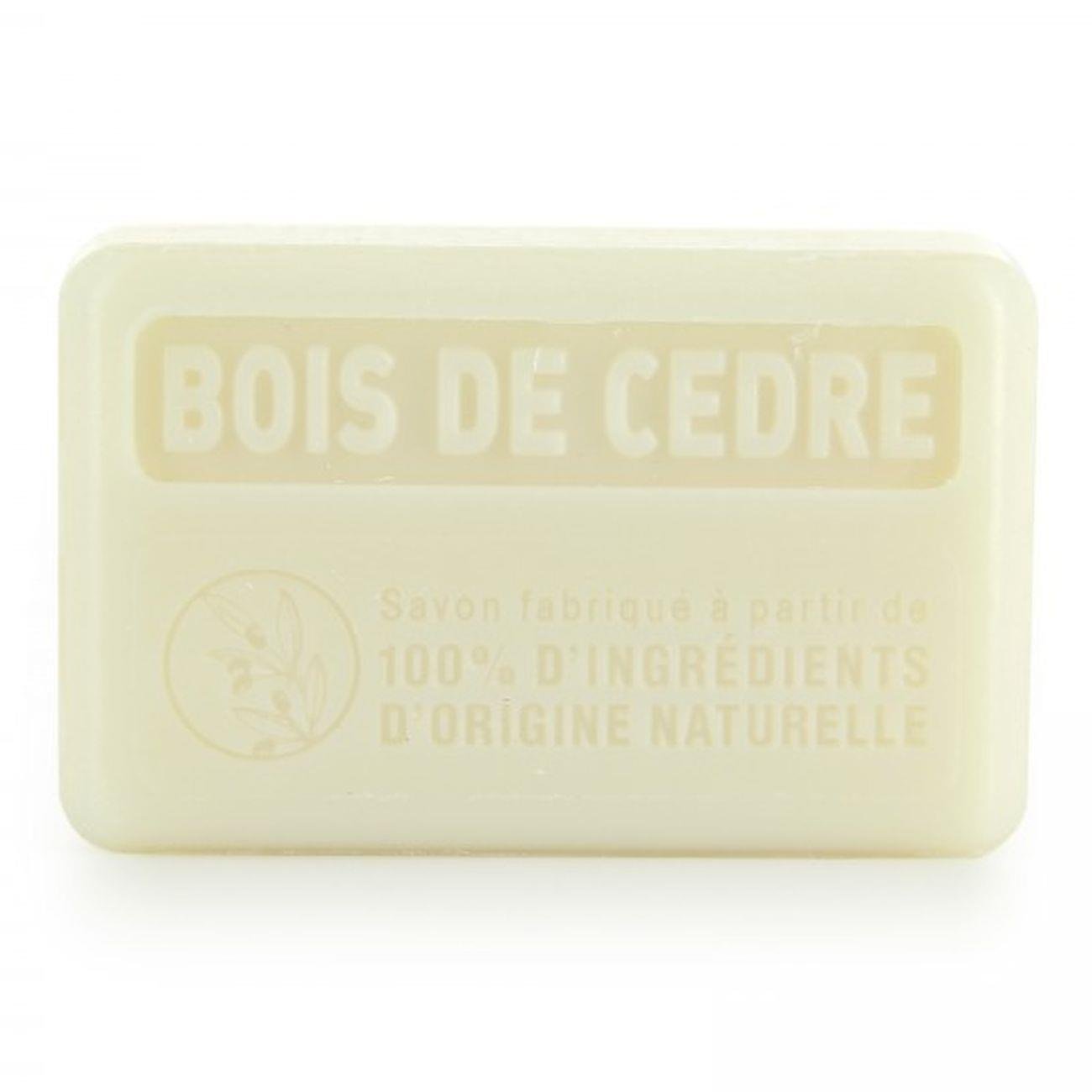 Marseille Soap 100% Natural Bois de Cedre (Cedar Wood) 125g - Eco Natural Products - FouFour - Savon de Marseille - Bar Soap