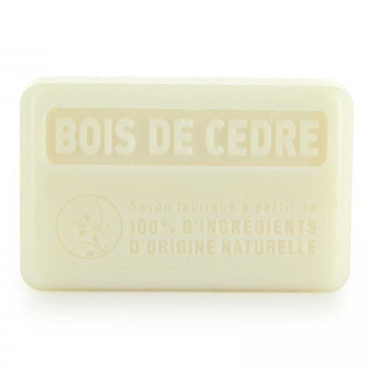 Marseille Soap 100% Natural Bois de Cedre (Cedar Wood) 125g - FouFour - Savon de Marseille - Bar Soap - Eco Natural Products