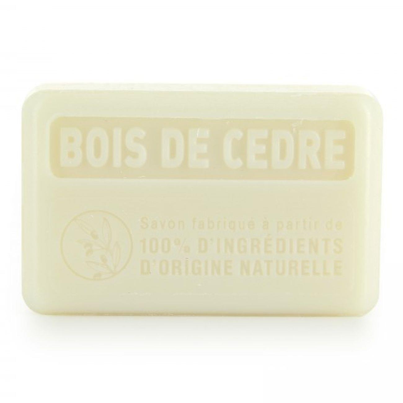 Marseille Soap 100% Natural Bois de Cedre (Cedar Wood) 125g - FouFour - Savon de Marseille - Bar Soap - Eco Natural Products