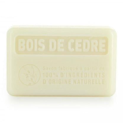 Marseille Soap 100% Natural Bois de Cedre (Cedar Wood) 125g - FouFour - Savon de Marseille - Bar Soap - Eco Natural Products