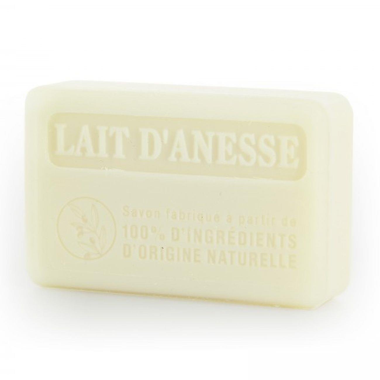 Marseille Soap 100% Natural Lait d'Anesse 5% (Donkey Milk) Fragrance Free 125g - Eco Natural Products - FouFour - Savon de Marseille - Bar Soap