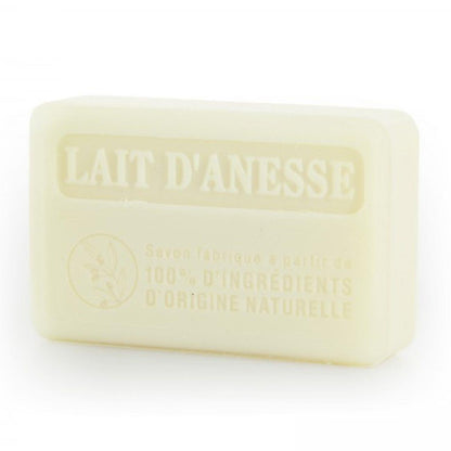 Marseille Soap 100% Natural Lait d'Anesse 5% (Donkey Milk) Fragrance Free 125g - FouFour - Savon de Marseille - Bar Soap - Eco Natural Products