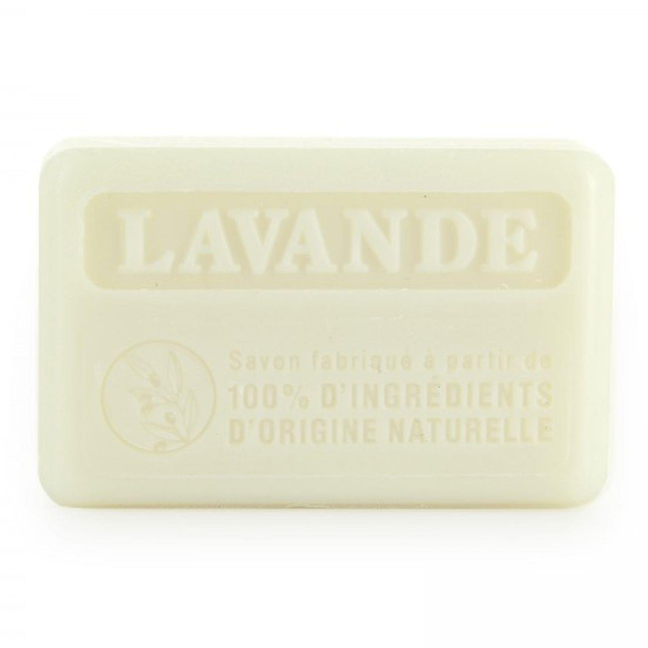 Marseille Soap 100% Natural Lavender 125g - FouFour - Savon de Marseille - Bar Soap - Eco Natural Products