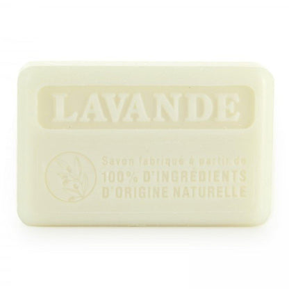 Marseille Soap 100% Natural Lavender 125g - FouFour - Savon de Marseille - Bar Soap - Eco Natural Products