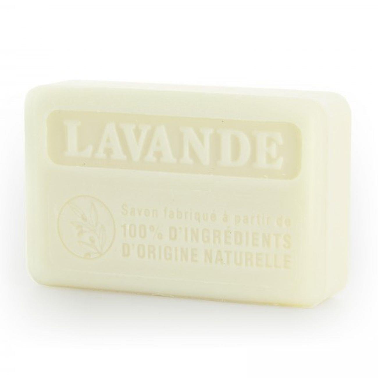 Marseille Soap 100% Natural Lavender 125g - FouFour - Savon de Marseille - Bar Soap - Eco Natural Products