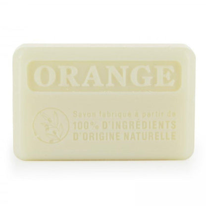 Marseille Soap 100% Natural Orange 125g - FouFour - Savon de Marseille - Bar Soap - Eco Natural Products