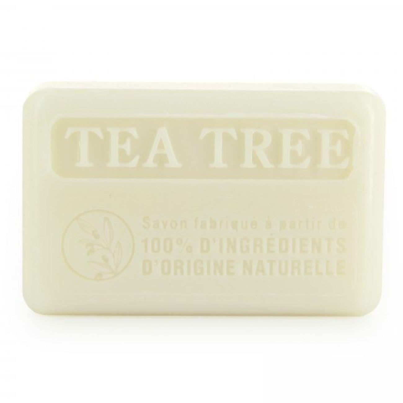 Marseille Soap 100% Natural Tea Tree 125g - Eco Natural Products - FouFour - Savon de Marseille - Bar Soap