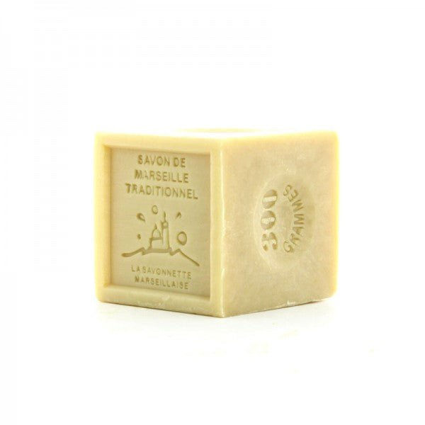 Marseille Soap Beige Palm Oil Traditional French Recipe Cube 300g - Eco Natural Products - FouFour - Savon de Marseille - Soap