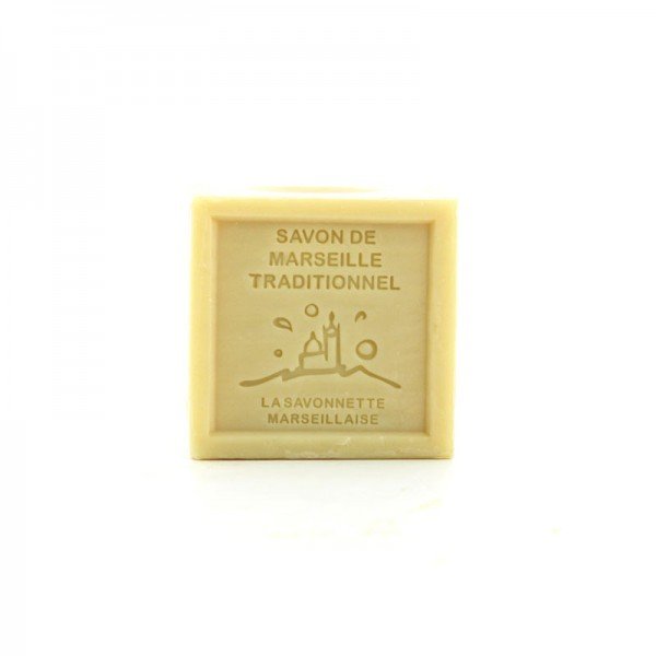 Marseille Soap Beige Palm Oil Traditional French Recipe Cube 300g - Eco Natural Products - FouFour - Savon de Marseille - Soap