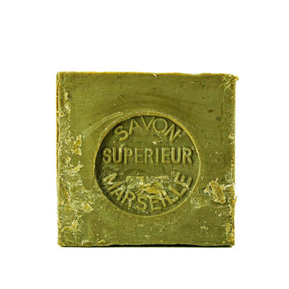 Marseille Soap French Traditional Recipe Verte 600g - FouFour - Savon de Marseille - Bar Soap - Eco Natural Products