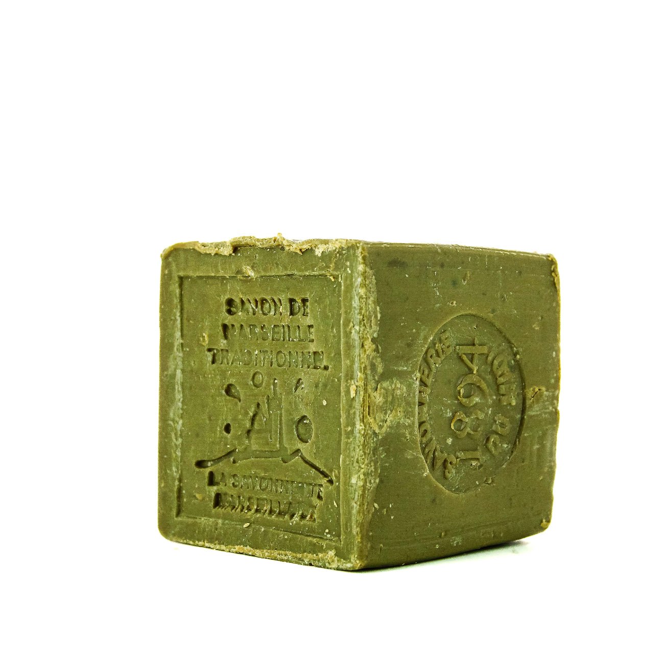 Marseille Soap French Traditional Recipe Verte Olive Oil 300g - FouFour - Savon de Marseille - Bar Soap - Eco Natural Products