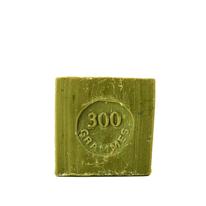 Marseille Soap French Traditional Recipe Verte Olive Oil 300g - FouFour - Savon de Marseille - Bar Soap - Eco Natural Products