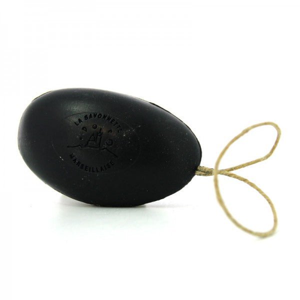 Marseille Soap Galet Charcoal Argan 155g - FouFour - Savon de Marseille - Bar Soap - Eco Natural Products