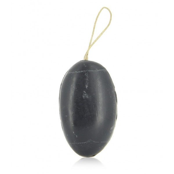 Marseille Soap Galet Charcoal Argan 155g - FouFour - Savon de Marseille - Bar Soap - Eco Natural Products
