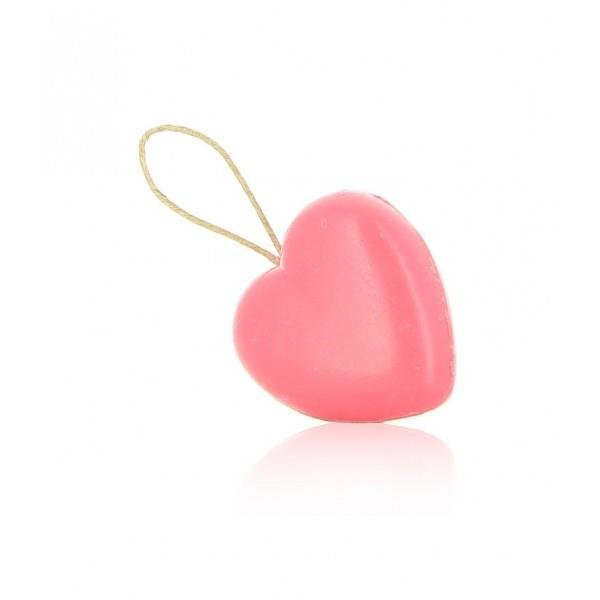 Marseille Soap Heart on Cord Red I Love You 90g - Eco Natural Products - FouFour - Savon de Marseille - Soap Bar