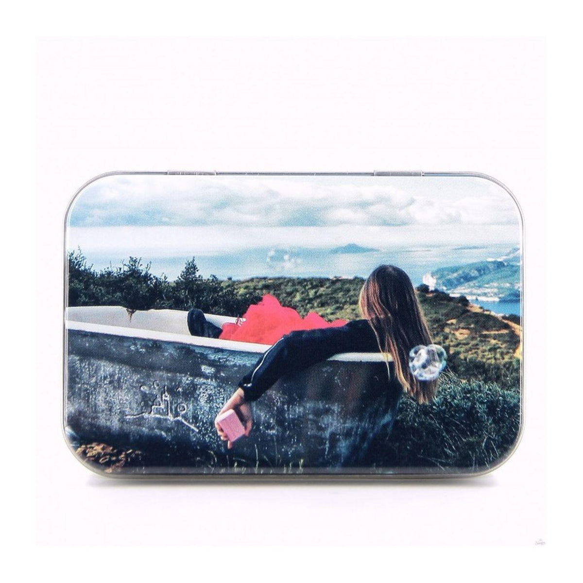 Marseille Soap Travel Metal Tin - FouFour - Savon de Marseille - Travel Tin - Eco Natural Products