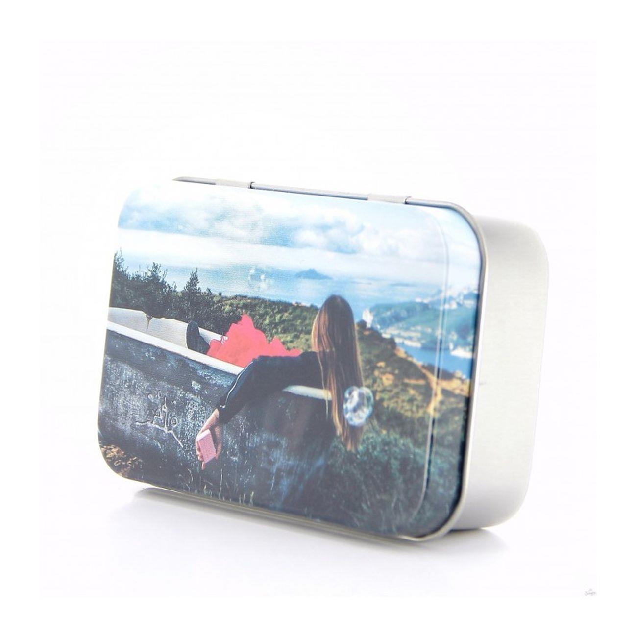 Marseille Soap Travel Metal Tin - FouFour - Savon de Marseille - Travel Tin - Eco Natural Products