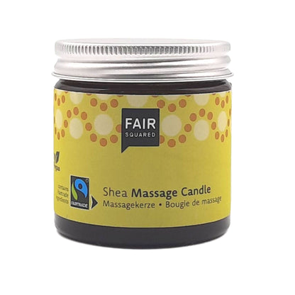 Massage Candle Shea Butter 50ml - Fair Squared - Massage Candle - Eco Natural Products